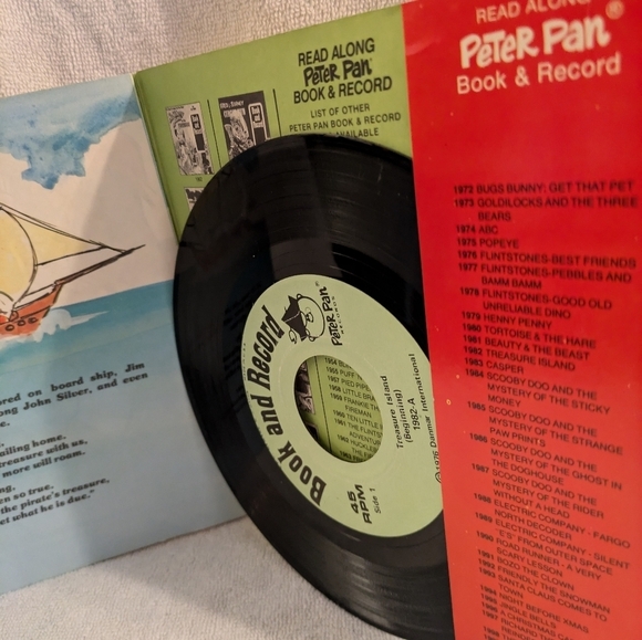 Treasure Island Book & Record - Picture 7 of 9